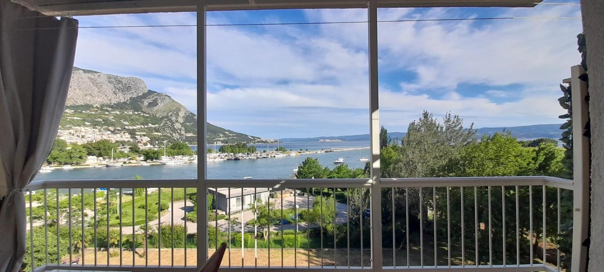 Apartment Sea View Mouth Cetina Omiš Esterno foto
