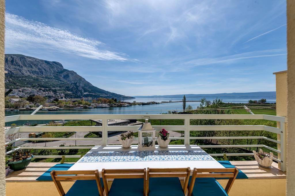 Apartment Sea View Mouth Cetina Omiš Esterno foto