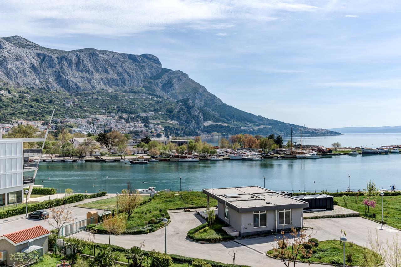 Apartment Sea View Mouth Cetina Omiš Esterno foto